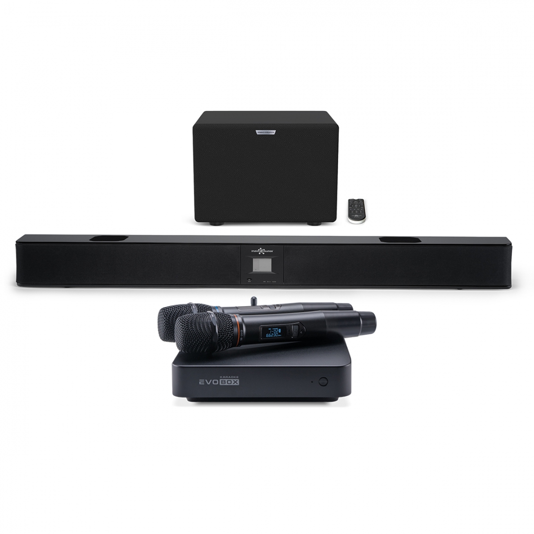караоке-комплект EVOBOX Plus + EvoSound Bar (саундбар с караоке) в Одинцово