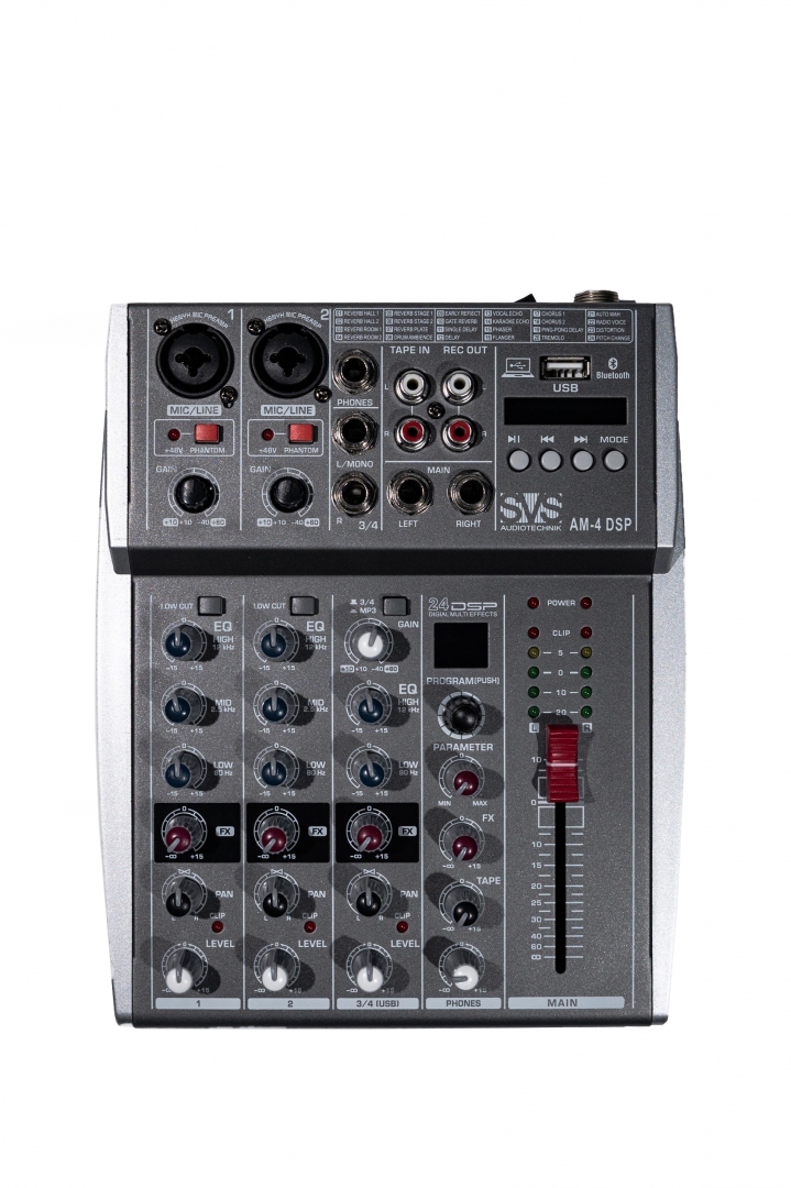 SVS Audiotechnik mixers AM-4 DSP Аналоговый микшерный пульт, 4-канала в Одинцово