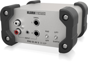 Klark Teknik DI 22P пассивный стерео директ-бокс в Одинцово